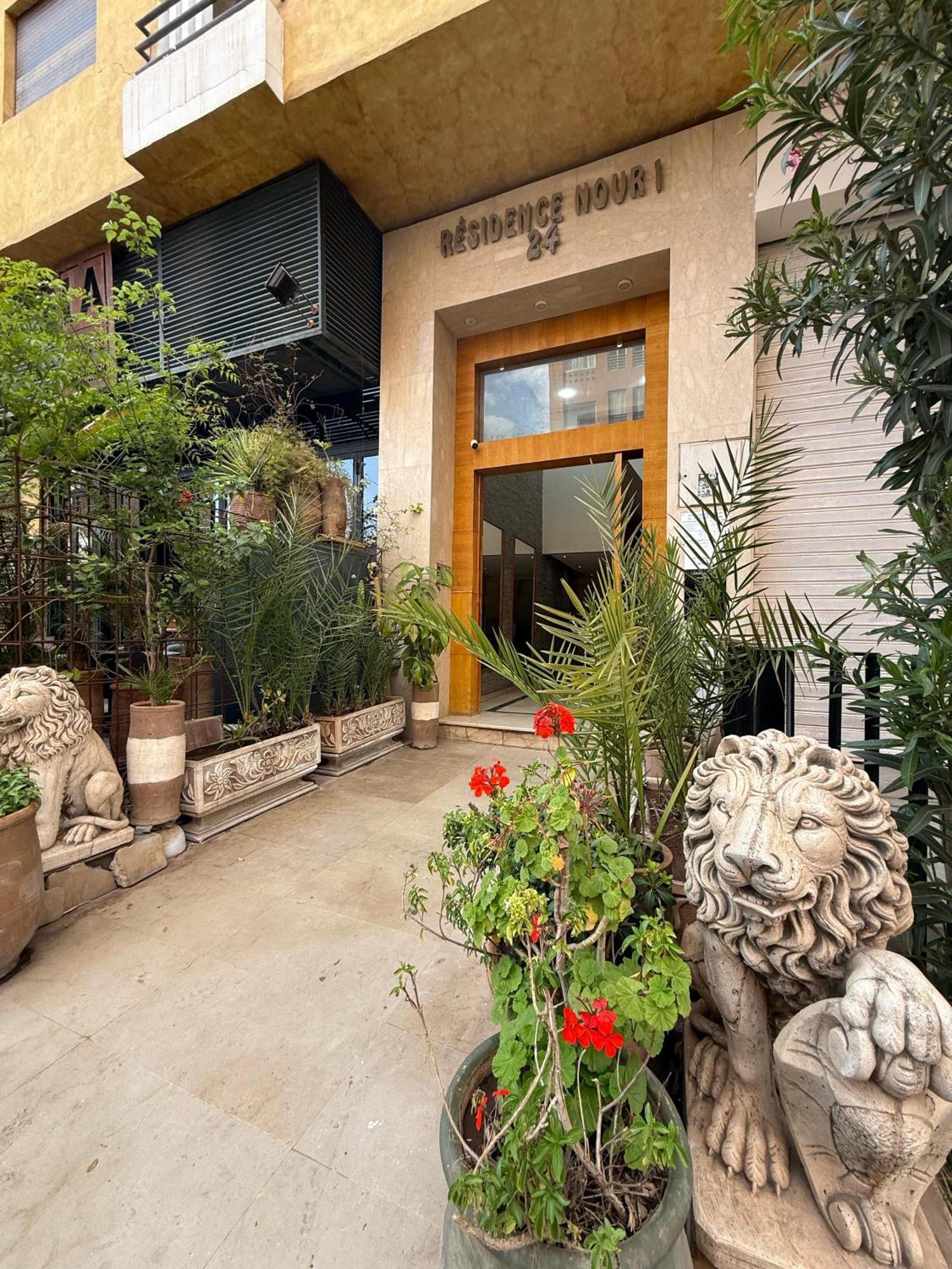 Appartement Nour Gueliz Marrakech มาร์ราเกช ภายนอก รูปภาพ